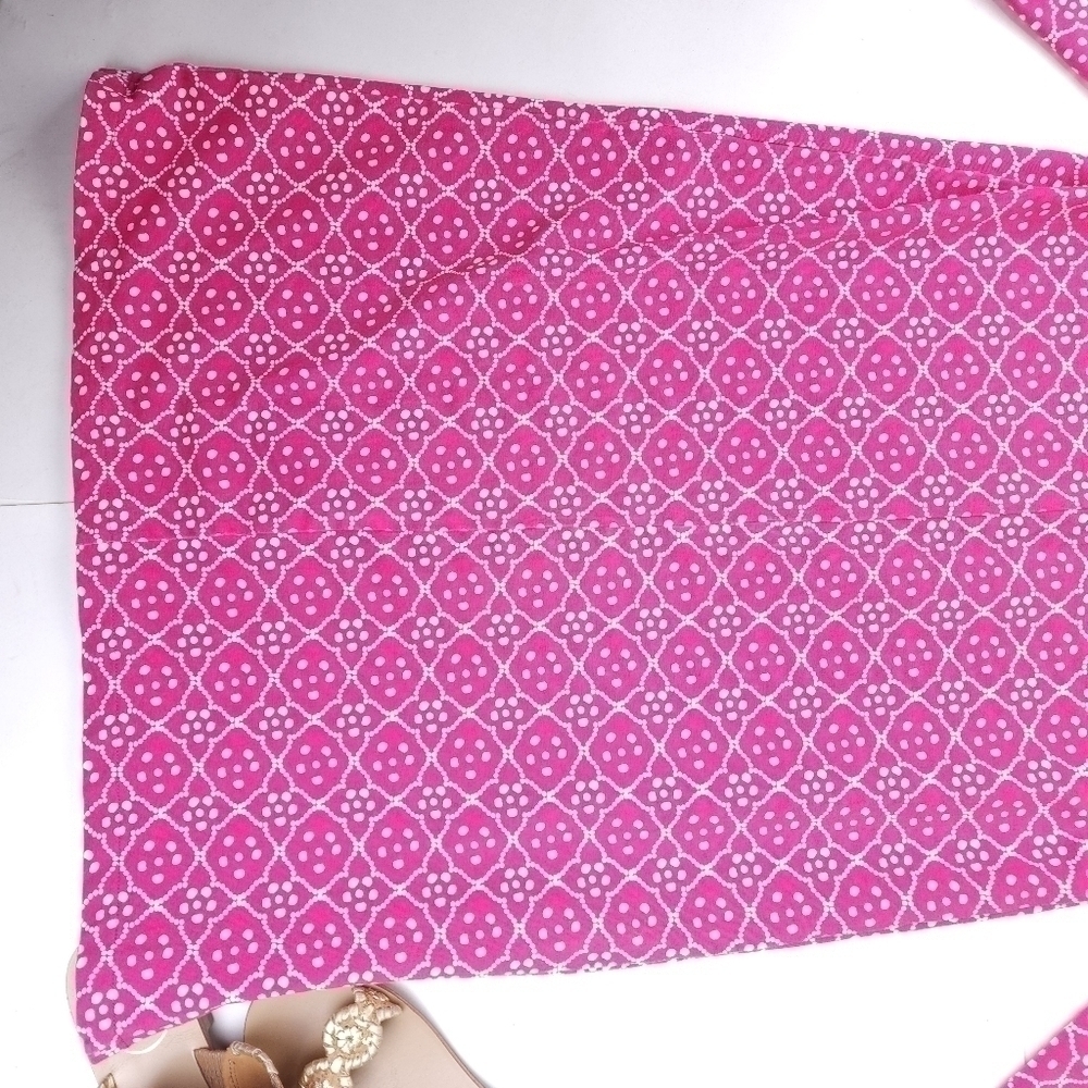 Vineyard Vines Pink White Teen Girls Dress Sz 16 ( XL ) - Picture 11 of 11